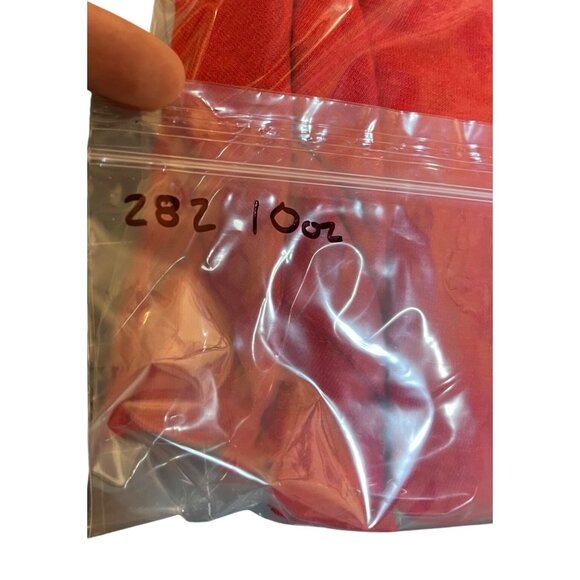 Free People Red L Tank Boho Embroidered Flowy Statement Cottage core Rodeo - Picture 8 of 9